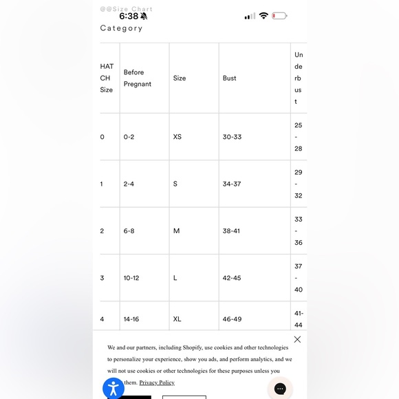 HATCH maternity blue white gingham boyfriend shirt 100% Cotton 3 L - Picture 6 of 8